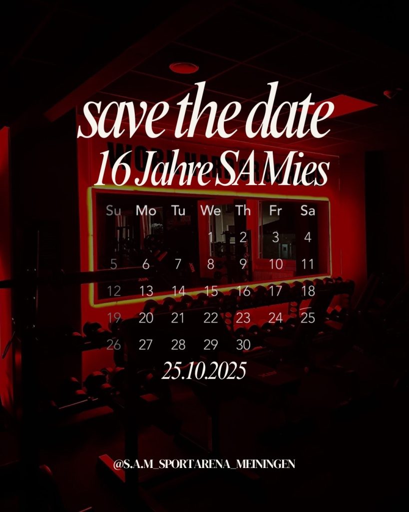 25.10.2025 - 16 Jahre SAMies
